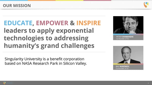 Singularity University Overview - Page 3